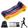 TOMSHOO Pull Up Assist Band Widerstand Loop Band Powerlifting Workout Übung Stretchbänder mit Tragetasche