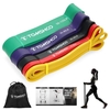 TOMSHOO Pull Up Assist Band Widerstand Loop Band Powerlifting Workout Übung Stretchbänder mit Tragetasche