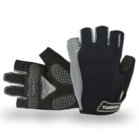 TOMSHOO Radsport-Handschuhe Herren-Outdoor-Sport-Mountainbike-Fahrrad Halbfinger-Radhandschuhe Anti-Rutsch-Gel-Pad Breathable Biking Reithandschuhe