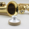 Ton aus Aluminium Endschalldämpfer für Tenor Saxophon Sax Metall Wirbelnetzer leichte
