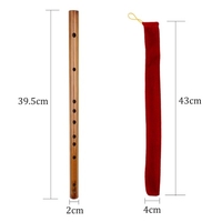Tonart F Flöte Bitter Bambus Dizi Traditionelles chinesisches Holzblasinstrument für Kinder Erwachsene Anfänger
