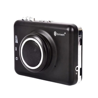 TONIVENT Tragbarer Kassetten-zu-MP3-Player Mini-USB-Bandplayer mit abnehmbarem Lautsprecher 3, 5-mm-AUX-Eingang Kassettenaufnahme kompatibel mit PC-Laptop
