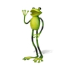 TOOARTS Gruß Frosch Crafting Heimeinrichtungsartikel Dekoration Art Metal sculptrue