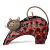TOOARTS Metall sculptrue Eisen-Skulptur Abstrakte Skulptur Faule Katze Tierskulptur Crafting Heimeinrichtungsartikel Dekoration Kunst