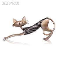 TOOARTS Metall-Skulptur Eisen-Kunst-Cat Spring gemacht Katze Handwerk Crafting Dekoration Hauptlieferungs-Verzierungen