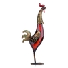TOOARTS Metallskulptur Multicolor Eisen Hahn Startseite Einrichtungsartikel Crafts