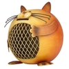 Tooarts Orange Cat Coin Bank Tier Sparschwein Eisen