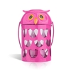 TOOARTS Owl Kerzenhalter (pink) Hurrikan Lampe Praktische Verzierung Kreative Verzierung von Einrichtungs Artikel