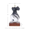 Tooarts Tai Chi Tumbler Roly Poly Zusammenfassung Harz und Bronze Skulptur Traditionelle Kultur Home Office Decor