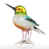 Tooarts Tiny Bird Geschenk Glas Ornament Tierfigur Handblown Home Decor