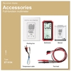 TOOLTIP ET8134 Tragbares 4, 7-Zoll-LCD-Multifunktionsmultimeter