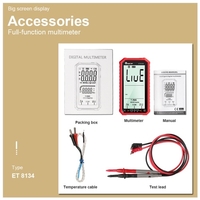 TOOLTIP ET8134 Tragbares 4, 7-Zoll-LCD-Multifunktionsmultimeter