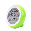 Touch Screen Temperatur- und Feuchtigkeitsmessgerät Digitaler Rundform-Innenthermometer und Hygrometer