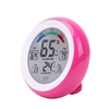 Touch Screen Temperatur- und Feuchtigkeitsmessgerät Digitaler Rundform-Innenthermometer und Hygrometer