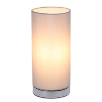 Touching Control Tischleuchte Nachttisch 3-Wege Dimmbare Schreibtischlampe (Glühbirne im Lieferumfang enthalten)