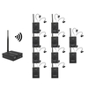 TP-WIRELESS TP-WMS02 In-Ear-Stage-Audio-Monitorsystem Professionelles digitales drahtloses 2, 4-GHz-Monitorsystem 1 Sender 10 Empfänger