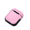 TPU Silikon Kopfhörer Hülle Schutzhülle für Airpods Stoßfest Wasserdichte Schutzfolie für Apple AirPods AirPod Zubehör Glatte Oberfläche (Pink)