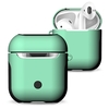 TPU Silikon Kopfhörer Hülle Schutzhülle für Airpods Stoßfest Wasserdichter Schutz für Apple AirPods AirPod Zubehör Matt Oberfläche