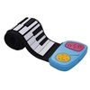 Tragbare 49-Tasten-Silikon-elektronische Tastatur Roll-Up Piano Eingebauter Lautsprecher mit Cartoon-Aufkleber für Kinder Kinder