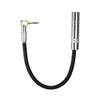 Tragbare 90 grad 3, 5mm stecker auf 6, 5 6, 35 buchse audio stecker kabel linie verbinden mikrofon headset kopfhörer kopfhörer laptop computer