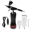 Tragbare Airbrush Auto Start & Stop Luftbürste 0, 3 mm 7cc Schwerkraftzufuhr Mini Handheld Airbrush