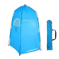 Tragbare Außendusche Bad Umkleidekabine Zelt Shelter Camping Strand Privatsphäre Toilette