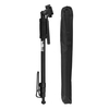Tragbare ausziehbare Kamera Einbeinstativ Unipod Stand 4-teilig 182 cm 360 ° horizontal 90 ° faltbar längs drehbar