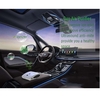 Tragbare Auto Geruchsbeseitigung Luft Ionisator Luftreiniger Desktop Lufterfrischer USB Negative Ionen Generator Staub entfernen Zigarettenrauch Schlechte Gerüche