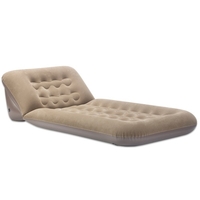 Tragbare Auto-Matratze Faltbares Kissen Luftbett Aufblasbare Matratze Auto-Bett mit Luftpumpe Camping Reisematratze