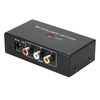 Tragbare AV intelligente Switcher 2: 1-Kanal RCA Audio Videomischer mit Button-Steuerelement Unterstützung Auto / Manual Control für DVD Kamera Auto DVR Monitor
