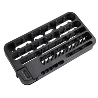 Tragbare bequeme Speicherzelle Organizer mit Tester tragbare Halter Fall Box Checker DIY Kit