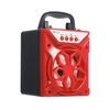 Tragbare BT Outdoor-Lautsprecher-Unterstützung TF-Karte Square Dance Audio Red
