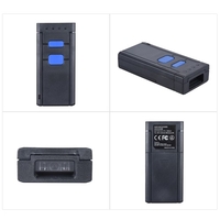 Tragbare BT-Wireless-1D Barcode Barcode-Scanner Reader-Unterstützung für Windows XP 7.0 8.0 10 System für IOS Android OS für Supermarkt-Bibliothek Express Unternehmen Lager
