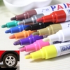 Tragbare Bunte Stift Auto Reifenprofil Gummi Metall Permanent Farbe Marker Graffiti Fettige Kratzer Reparatur Filzstift