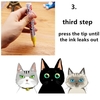Tragbare Bunte Stift Auto Reifenprofil Gummi Metall Permanent Farbe Marker Graffiti Fettige Kratzer Reparatur Filzstift