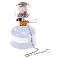 Tragbare Camping Gaslaterne im Freien Piezo Ignition Mini Gas Zelt Lampe Licht