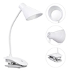 Tragbare Clip auf Schreibtisch Licht LEDs USB Aufladbare 360° Flexible Neck Clamp Augenschutz Lampe für Bett Lesen Arbeits