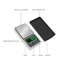 Tragbare Digitalwaage Gold Schmuckwaage Mini Pocket Digitalwaage Professionelle Genaue Elektronische Waage Präzisionswaage 100g / 0, 01g DH-938C