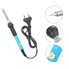 Tragbare Einstellbare Elektrische Temperatur Gerät Leichtes Schweißen Löten Station Tool Kit 60 Watt mit 5 Stück Lötspitzen (EU Plug Paket 2)