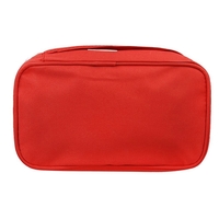 Tragbare Erste Hilfe Leeren Kit Tasche Tote Kleine Ersthelfer Aufbewahrungsbeutel Kompakte Notüberlebens Medizin Tasche für Home Office Travel Camping Sport Wandern Radfahren Outdoor Red Style 1