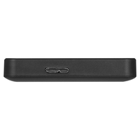 Tragbare externe 2, 5-Zoll-Festplatte USB 3.0-Festplatte Hohe Übertragungsgeschwindigkeit / Plug & Play / für PC / Laptop / Desktop Schwarz 1 TB