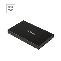 Tragbare externe Festplatte USB 3.0 120G.160G.250G.320G.500G HDD Externe HD Festplatte für PC Black & 500G