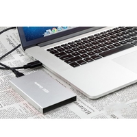 Tragbare externe Festplatte USB 3.0 120G.160G.250G.320G.500G HDD Externe HD Festplatte für PC Silvery & 120G