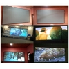 Tragbare faltbare Projektionswand Metallschicht Lichtbeständig Home Movie Reflective Screen (130 Zoll 16: 9)