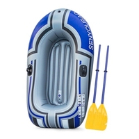 Tragbare Faltbare Verdicken PVC Schlauchboot mit Luftpumpe und Paddel