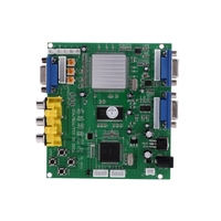 Tragbare Genuine GBS-8220 V3.0 HD CGA / EGA / YUV zu VGA (2 * VGA) Arcade Game Video Konverter Vorstands Zwei VGA Ausgang für CRT Monitor LCD Monitor PDP Monitor