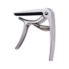 Tragbare Gitarre Capo Zinklegierung Capo Ton-Variation Clip Ergonomisches Design für klassische Gitarren Silber Farbe