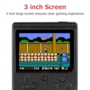 Tragbare Handheld Spielkonsole 3 zoll Volle-farbe Bildschirm Eingebaute 400 Retro Spiele 1020mAh Batterie Unterstützung AV Ausgang (mit Gamepad)
