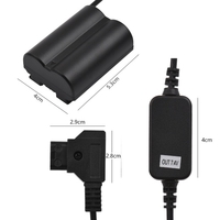 V-Mount D-TAP Netzteilkabel zu CP-W235 Dummy-Akku DC-Koppler-Ladegerät Ersatz für Fujifilm X-T4