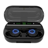 V10 BT5.0 Kopfhörer Intelligente Rauschunterdrückung Klare Anrufe Wasserdichte Kopfhörer Ladebox Digitalanzeige Power Bank Telefonhalterung